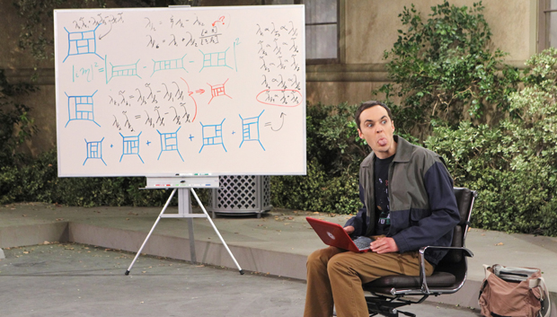 Cómo Estudiar Física - Dibujo Sheldon